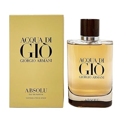 GIORGIO ARMANI Acqua Di Gio Absolu for Men Eau De Parfum Spray, Woody Aromatic Perfumeat