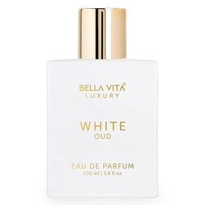 White Oud Arabian Perfume - Unisex - Woody Scent with Orange, Freesia, and Tobacco - Clean & Natural Essential Oils - Vegan & Cruelty-Free Perfume perfumeat