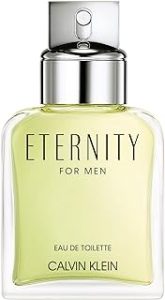 Calvin Klein Eternity for Men Eau De Toilette Cologne - Notes of Bergamot, Geranium, Sandalwood, and Amber perfumeat